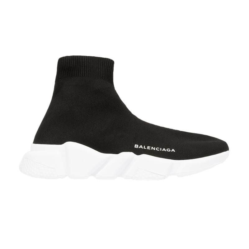 Balenciaga Speed Trainer Mid Black White (Women's)
