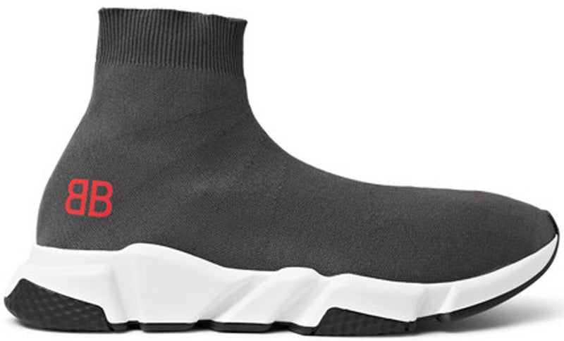 Balenciaga Speed Trainer Mr. Porter Dark Grey