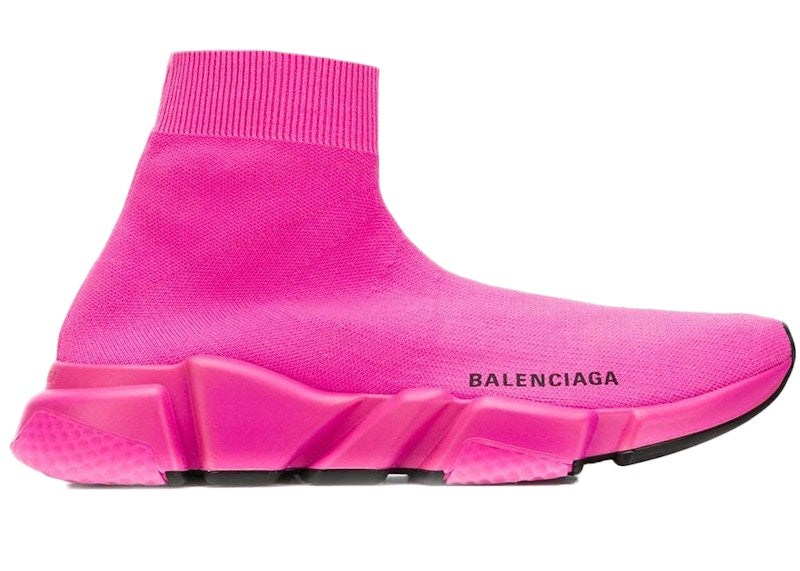 Balenciaga Speed Trainer Pink Black Sole (Women's)