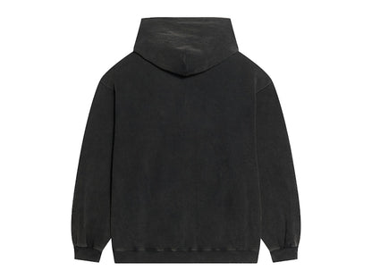 Balenciaga Sporty B Medium Fit Hoodie Black/White