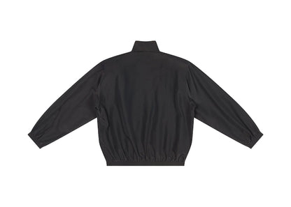 Balenciaga Sporty B Oversized Tracksuit Nylon Jacket Black/White Logo