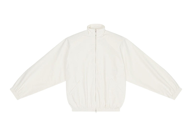 Balenciaga Sporty B Oversized Tracksuit Nylon Jacket White