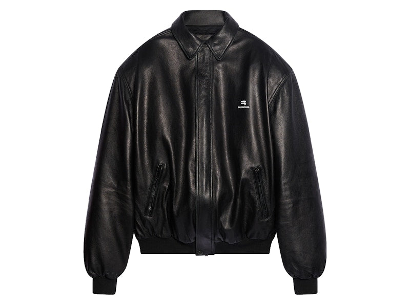 Balenciaga Sporty B Taxi Blouson Black