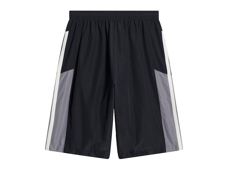 Balenciaga Sporty B Tracksuit Shorts Black/Grey/White