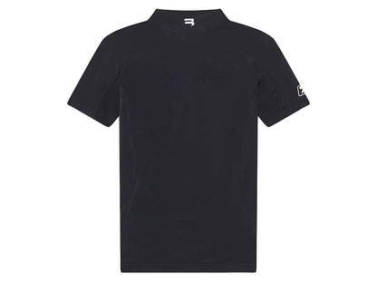 Balenciaga Sporty B Turtle Neck Bodycon Fit Top Black/White