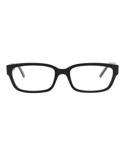 Balenciaga Square-Frame Acetate Optical Frames Black Black Transparent (BB0065O-30008235-001)
