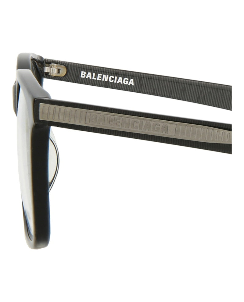 Balenciaga Square-Frame Acetate Optical Frames Grey Grey Transparent (BB0023OA-30006650-003)