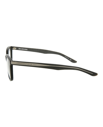Balenciaga Square-Frame Acetate Optical Frames Grey Grey Transparent (BB0027O-30006614-003)