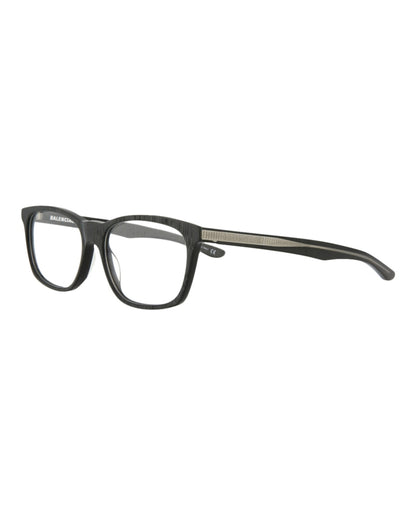 Balenciaga Square-Frame Acetate Optical Frames Grey Grey Transparent (BB0028O-30006620-003)