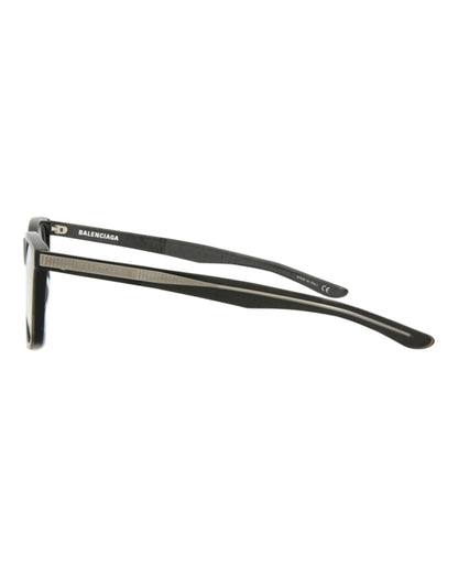 Balenciaga Square-Frame Acetate Optical Frames Grey Grey Transparent (BB0028O-30006620-003)