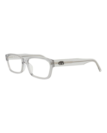 Balenciaga Square-Frame Acetate Optical Frames Grey Grey Transparent (BB0065O-30008235-005)
