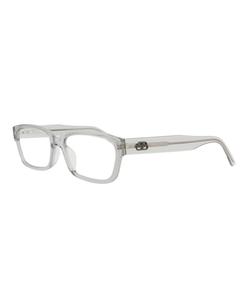 Balenciaga Square-Frame Acetate Optical Frames Grey Grey Transparent (BB0065O-30008235-005)