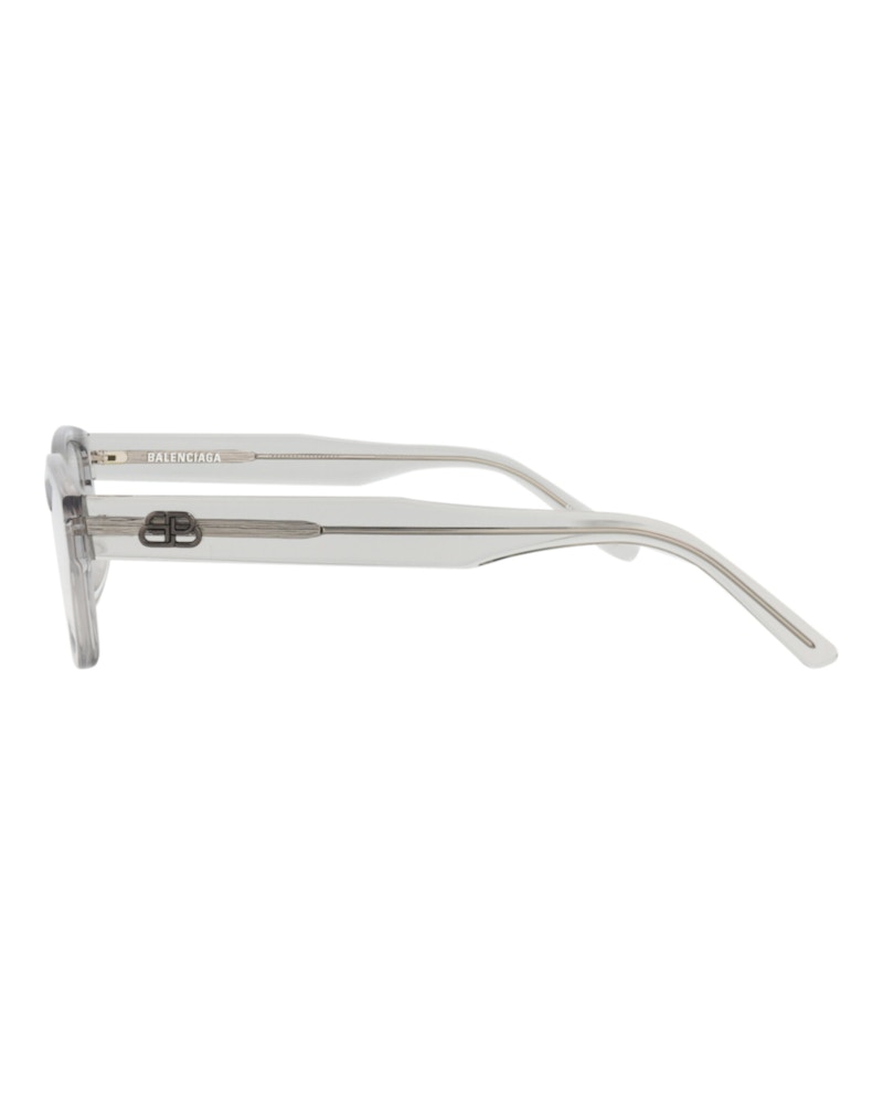 Balenciaga Square-Frame Acetate Optical Frames Grey Grey Transparent (BB0065O-30008235-005)