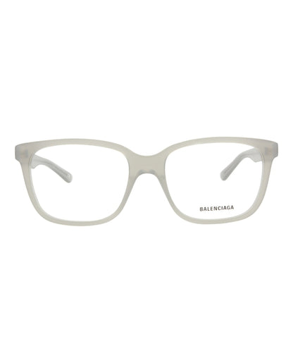 Balenciaga Square-Frame Acetate Optical Frames Grey Grey Transparent (BB0078O-30008400-005)