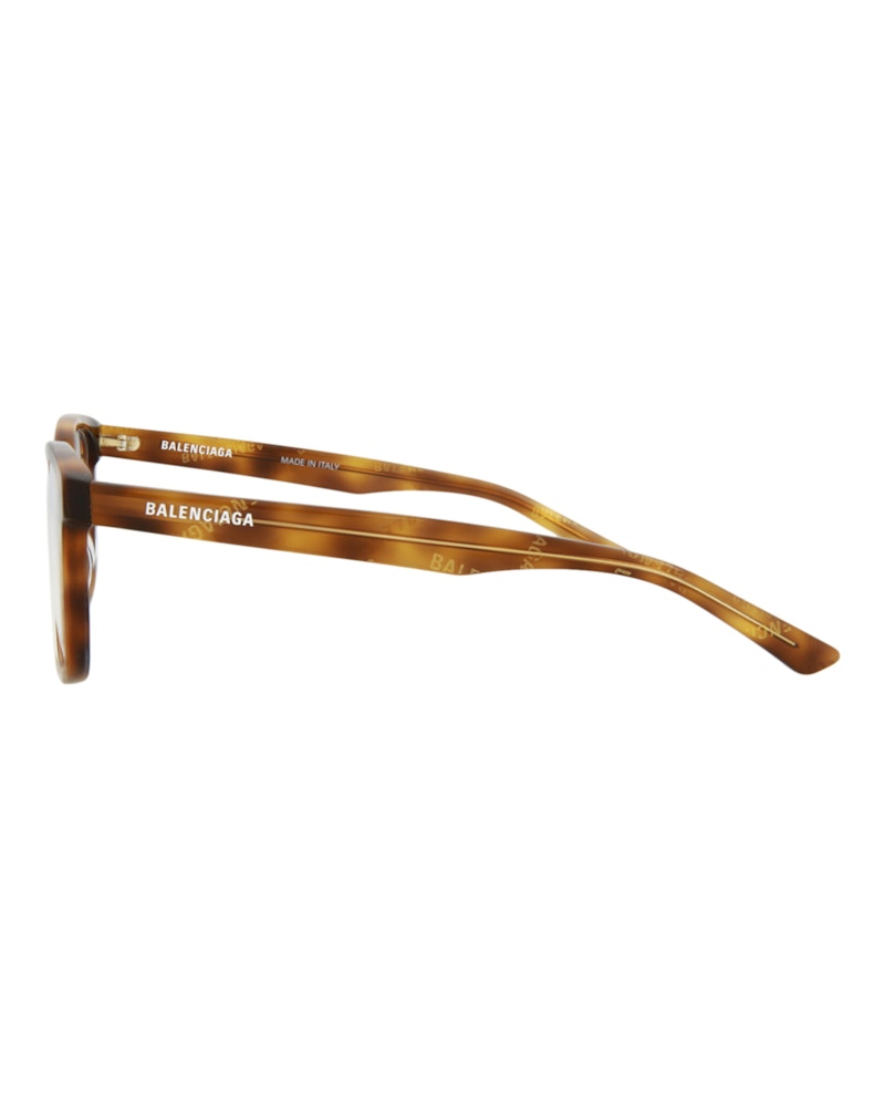 Balenciaga Square-Frame Acetate Optical Frames Havana Havana Transparent (BB0078O-30008400-002)