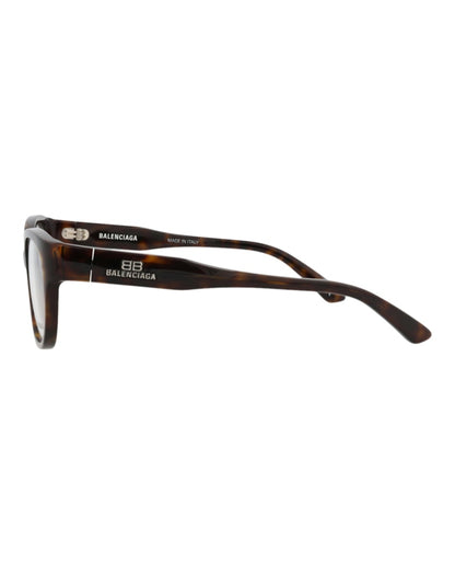 Balenciaga Square-Frame Acetate Optical Frames Havana Havana Transparent (BB0214O-30011975-002)