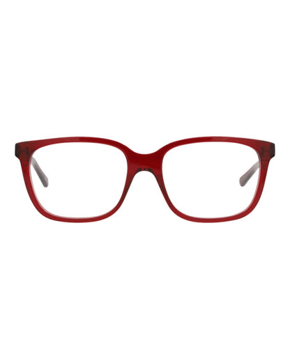 Balenciaga Square-Frame Acetate Optical Frames Red Red Transparent (BB0078O-30008400-006)