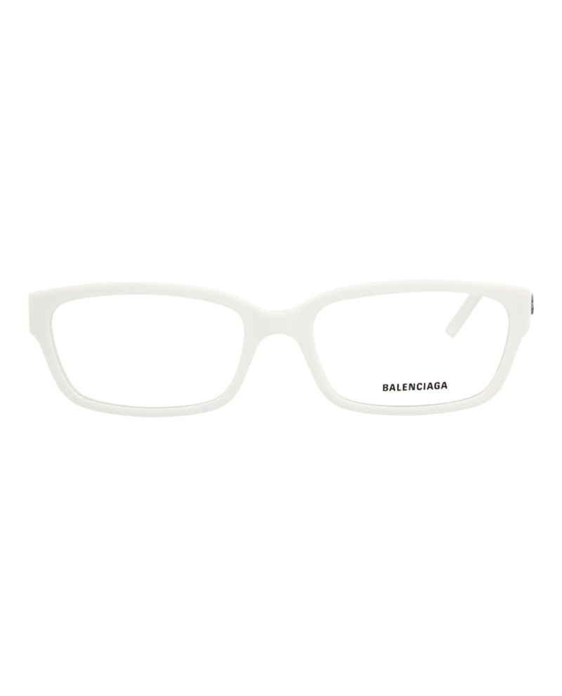 Balenciaga Square-Frame Acetate Optical Frames White White Transparent (BB0065O-30008235-003)