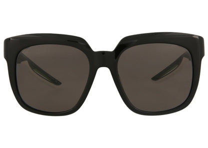Balenciaga Square-Frame Acetate Sunglasses Black/Green/Grey (BB0025SA-30007768-004)