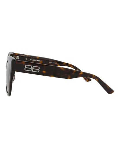 Balenciaga Square-Frame Acetate Sunglasses Havana Havana Brown (BB0237SA-30013522-002)