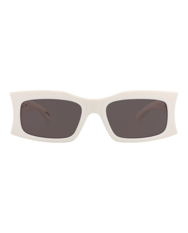Balenciaga Square-Frame Bio Injection Sunglasses Ivory Ivory Grey (BB0291S-30014550-004)