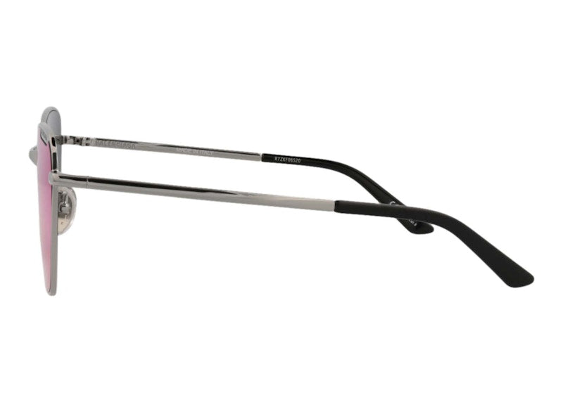 Balenciaga Square Frame Metal Sunglasses Ruthenium/Violet (BB0279SA-30013991-004-60442)