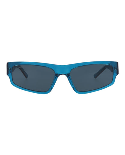 Balenciaga Square-Frame Recycled Acetate Sunglasses Blue Blue Blue (BB0305S-30014522-004)