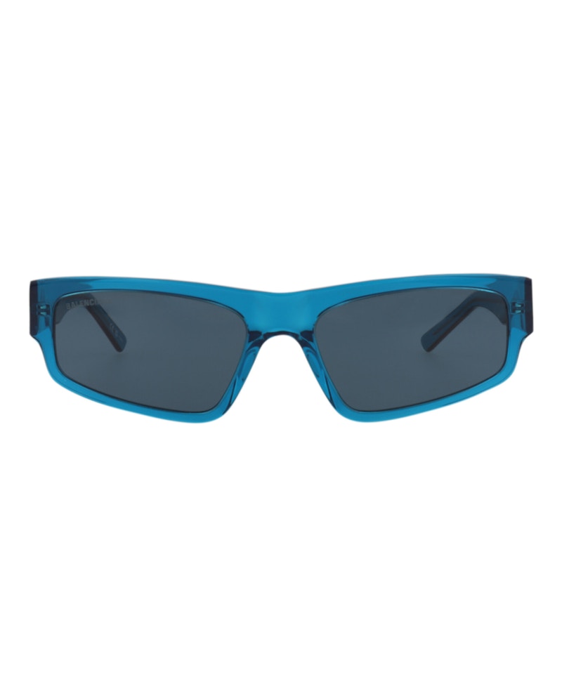 Balenciaga Square-Frame Recycled Acetate Sunglasses Blue Blue Blue (BB0305S-30014522-004)