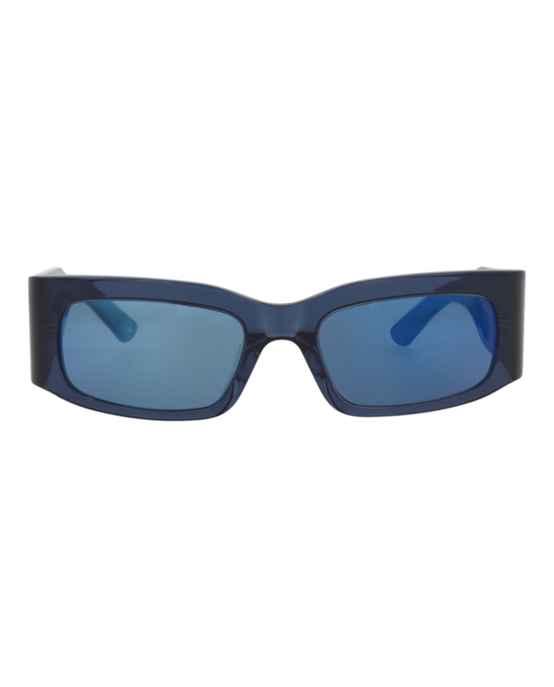 Balenciaga Square-Frame Recycled Acetate Sunglasses Blue Blue Blue (BB0328S-30014893-004)