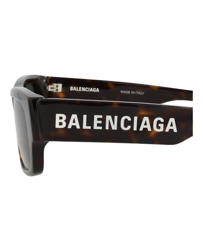 Balenciaga Square-Frame Recycled Acetate Sunglasses Havana Havana Green (BB0261SA-30013975-002)