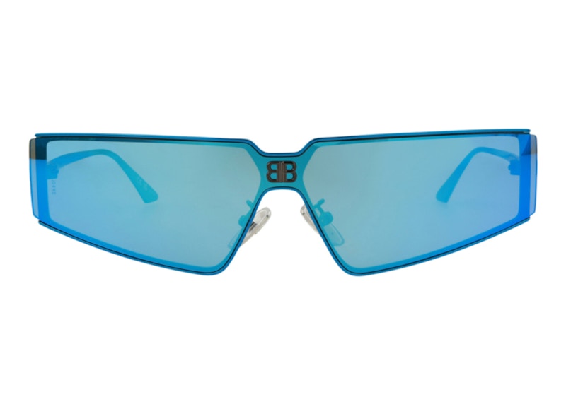 Balenciaga Square Sunglasses Light Blue/Blue (BB0192S-30011960-003)