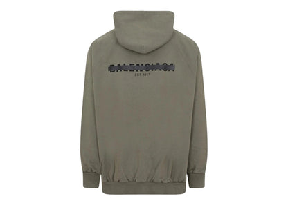 Balenciaga Strike 1917 Oversized Hoodie Khaki