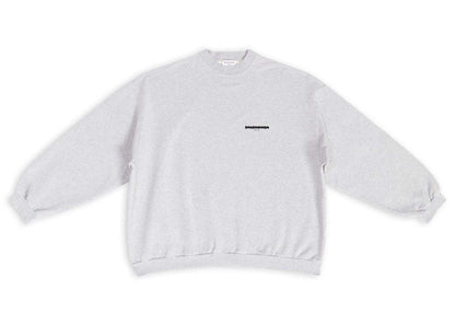 Balenciaga Strike 1917 Oversized Sweatshirt Grey