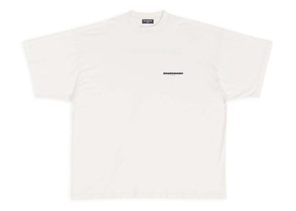 Balenciaga Strike 1917 Oversized T-Shirt Off-White