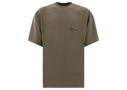 Balenciaga Strike 1917 T-Shirt Green