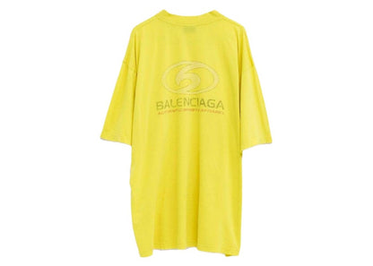 Balenciaga Surfer T-shirt Medium Fit Yellow