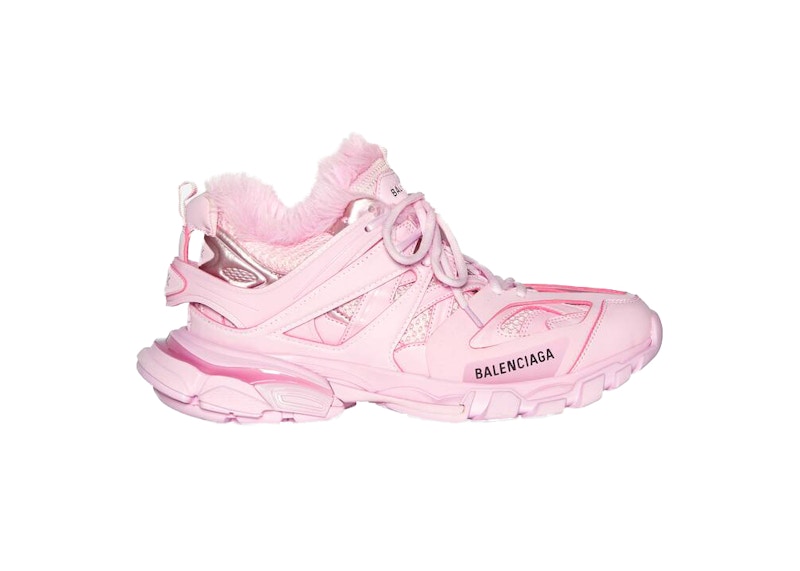 Balenciaga Track Fake Fur Pink (Women's)