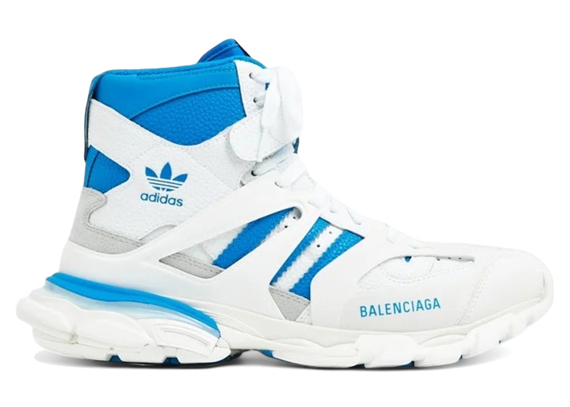 Balenciaga Track Forum High x adidas White Blue