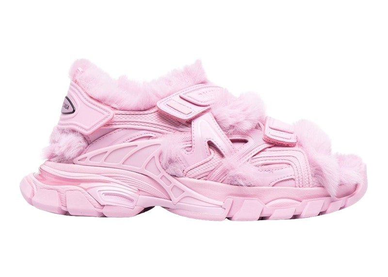 Balenciaga Track Sandal Fake Fur Pink (Women's)