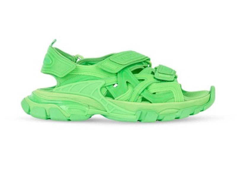 Balenciaga Track Sandal Fluo Green