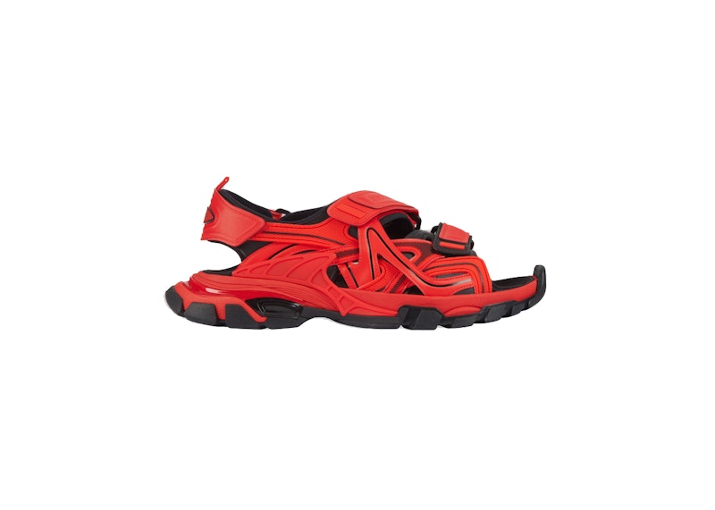 Balenciaga Track Sandal Red