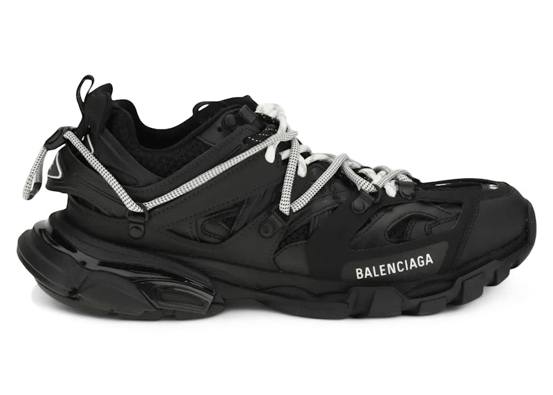 Balenciaga Track Trail Laces Black White
