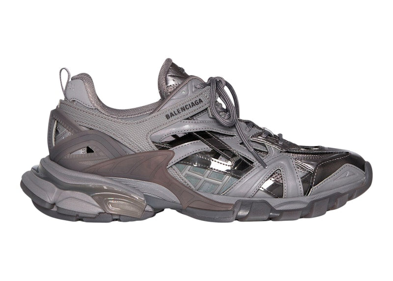 Balenciaga Track.2 Clear Sole Grey