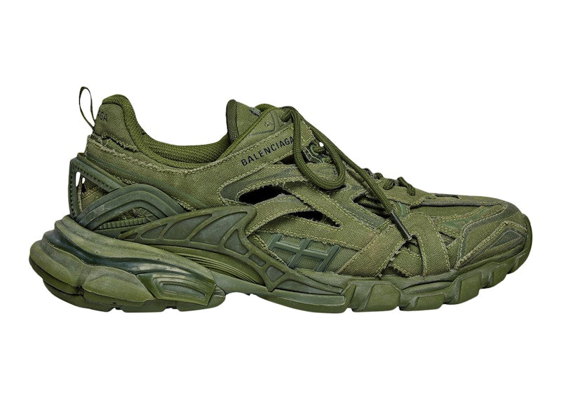 Balenciaga Track.2 Kaki Canvas (Women's)