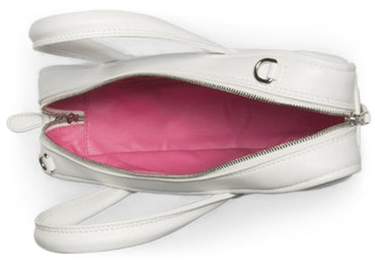 Balenciaga Triangle Chain Duffle XS White