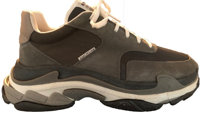 Balenciaga Triple S 2.0 Suede Grey Black