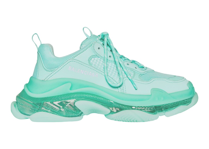 Balenciaga Triple S Clear Sole Green (Women's)