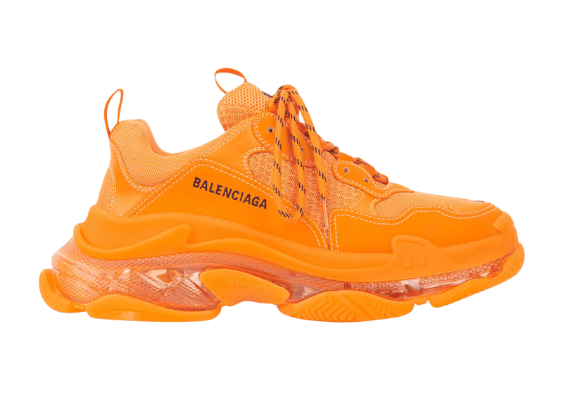 Balenciaga Triple S Clear Sole Orange (Women's)