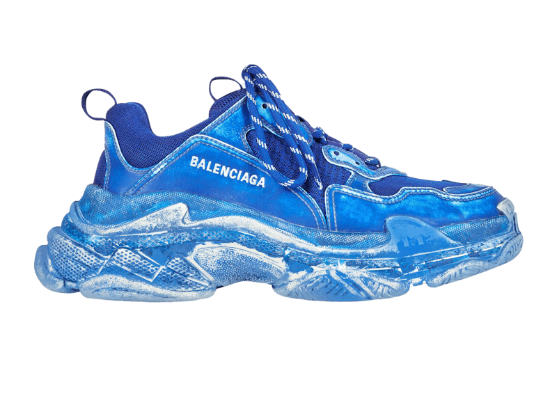 Balenciaga Triple S Faded Blue
