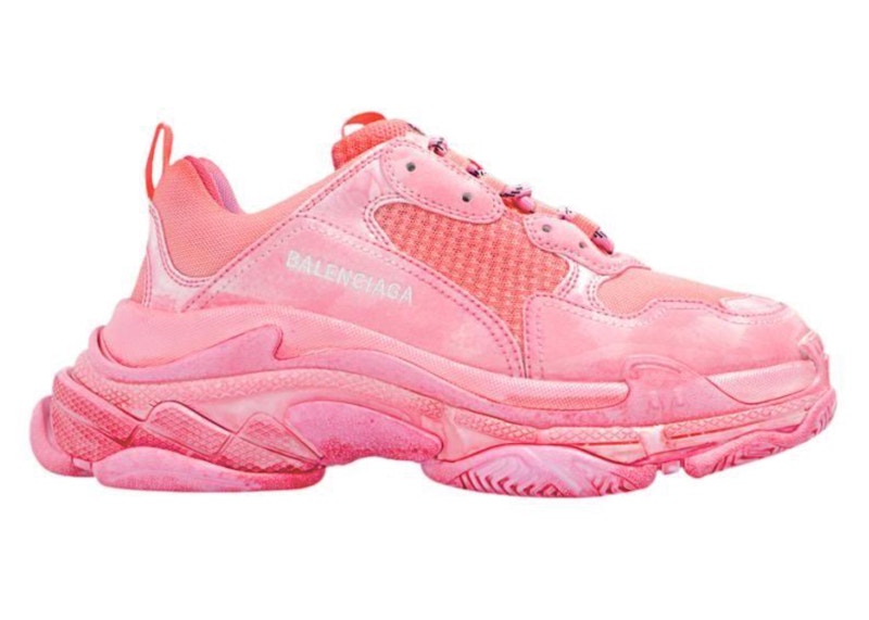 Balenciaga Triple S Faded Dark Pink (Women's)
